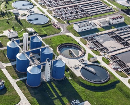 industrial sewage treatment plant