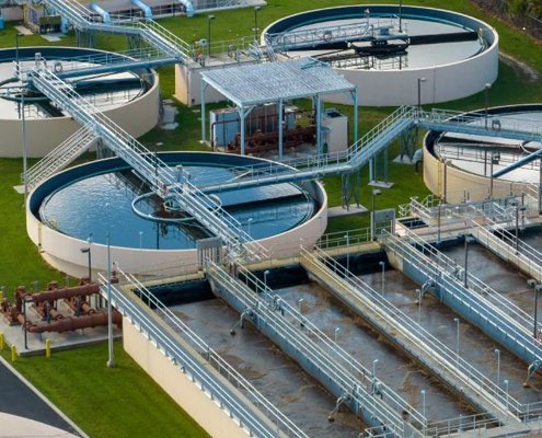 sewage treatment plant